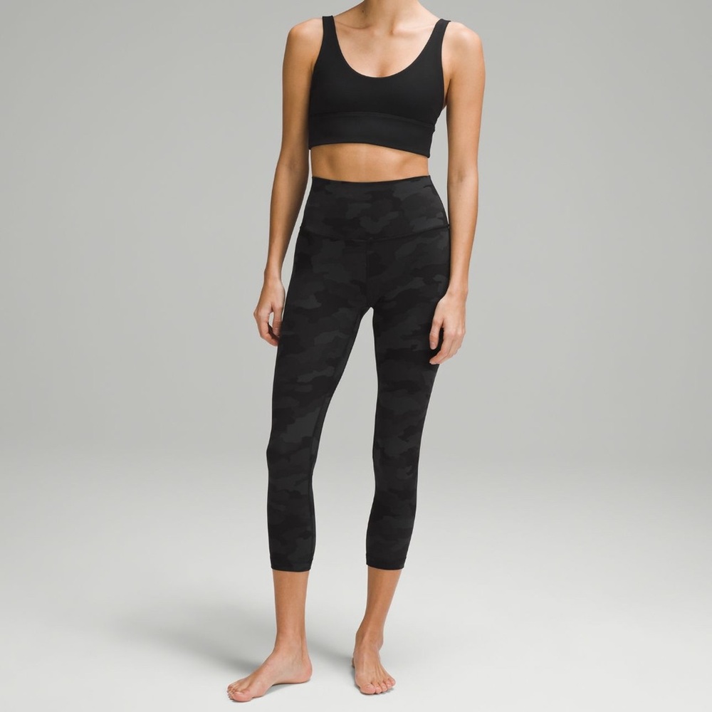 Lululemon Align Camo High-Rise Crop Leggings